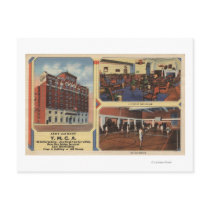 Ad for Army/Navy Y.M.C.A. Building Postcard