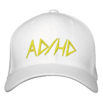 AD/HD embroidered hats