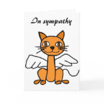 AD- Loving Memory Cat Pet Symapthy Card