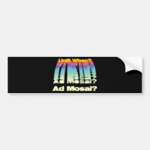Ad Mosai Bumper Sticker
