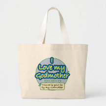 Ad paid for by my Godmother blue Canvas Bag