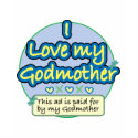 Ad paid for by my Godmother blue t-shirts by bbdesignsco Ad paid for by my Godmother blue t-shirts