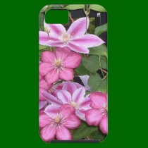 AD- Pink Clematis Flowers Photography casemate cases