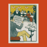 advertising, vintage, poster, 1895, cafe,
