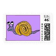 AD- Snail Mail Postage Stamps stamp