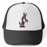 AD- Stubborn Mule or Donky Cartoon Trucker Hat