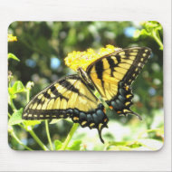AD- Yellow Swallowtail Mousepad mousepad