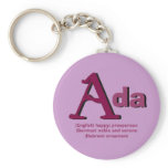 Ada Keychain
