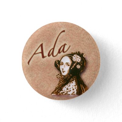 ada lovelace pin by ludica