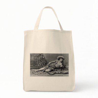 Adah Isaacs Menken as Mazeppa ~ 1866 Tote Bags by fotoshoppe