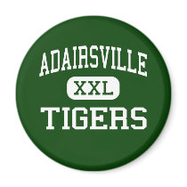 Adairsville - Tigers - High - Adairsville Georgia magnets by customteamsportswear Adairsville - Tigers - High - Adairsville Georgia magnets