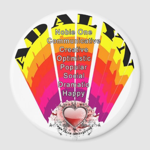 adalyn-girl-name-on-round-magnet-zazzle