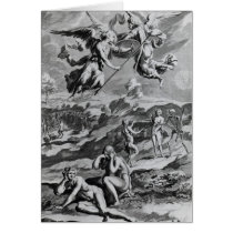 Adam and Eve after the Fall Greeting Card