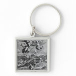 Adam and Eve after the Fall Key Chains
