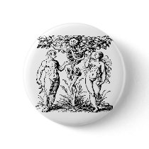 ADAM and EVE buttons by JudaicaandStuff ADAM and EVE buttons