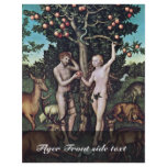 Adam And Eve By Cranach D. Ä. Lucas (Best Quality) Custom Flyer