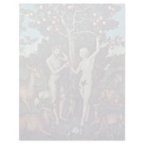 Adam And Eve By Cranach D. Ä. Lucas (Best Quality) Letterhead Template