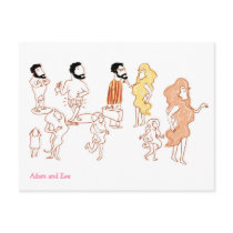 Adam and Eve Post Cards