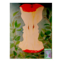 Adam and Eve Postcards postcards