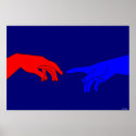 Adam and God posters