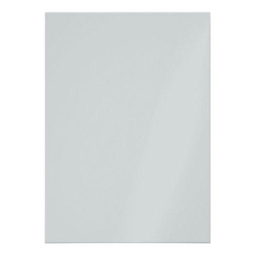 Adam Berman Custom Silver Metallic Invitation