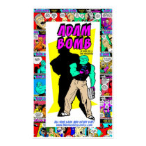 Adam Bomb Daily Adventures One Year Anniversary! posters by undercoverfish Adam Bomb Daily Adventures One Year Anniversary! posters