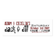 Adam & Cecelia Jack & Jill business cards by ConfusedxFreak Adam & Cecelia Jack & Jill business cards