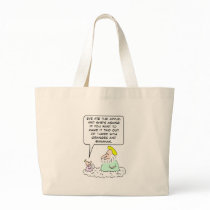 adam eve god angel oranges bananas apple tote bag