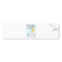adam eve god time clean up bumper stickers
