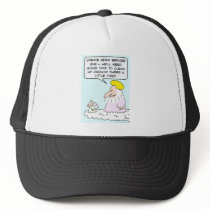 adam eve god time clean up hat