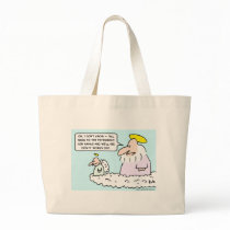 adam eve patriarchy god angel canvas bag