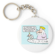 adam eve patriarchy god angel keychains
