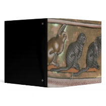 Adam naming the animals, of North Midlands 3 Ring Binder