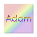 Adam - Rainbow - Magnet - 003 by NameGoesHere Adam - Rainbow - Magnet - 003