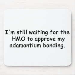 Adamantium Bonding Mousepad mousepad