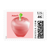 Adam's Apple Postage Stamps