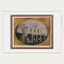 Adams & Co. Express building (40129) cards by Bancroft Adams & Co. Express building (40129) cards