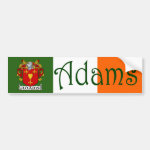 adams coat of arms flag bumper sticker rc3b35d33cd5542a8a0efca21d141bed0 v9wht 8byvr 150 Adams Coat of Arms