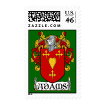 Adams Coat of Arms Postage Stamps