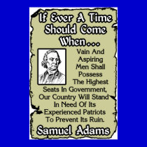 Adams: Experienced Patriots posters