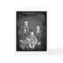 Adams Family Daguerreotype 1846 Card