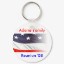 Adams Family Reunion keychains
