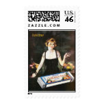 Adam's Gum Postage Stamp