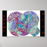 adams head poster