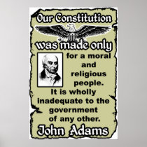 Adams: Our Constitution Print