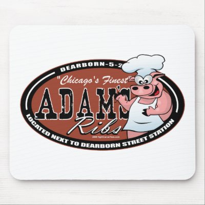 Adam's Ribs Mouse Pad by fightcancertees