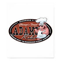 Adam's Ribs posters by fightcancertees Adam's Ribs posters