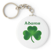 Adams Shamrock Key Chain