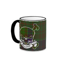 Adams Tartan Skull Mug