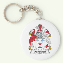Adamson Family Crest Keychain